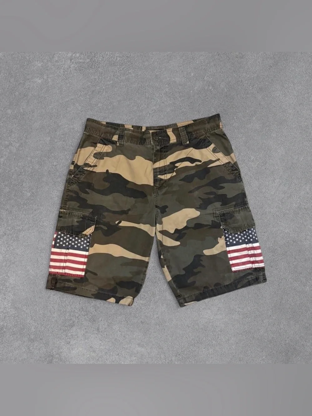 Men’s Camo Cargo Shorts